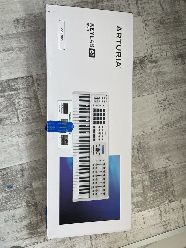 Arturia keyLab 61 mk2 jak nowy!(Ableton live+Pigments)