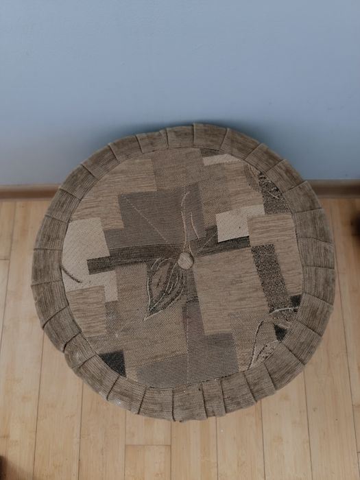 Pufa okrągła siedzisko