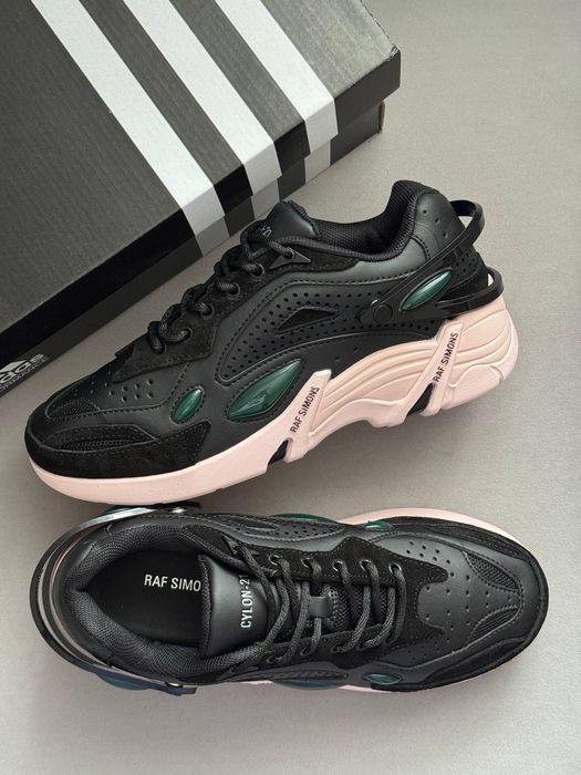 Кросівки 36-45 Adidas x RAF SIMONS Cylon-21 Black Pink