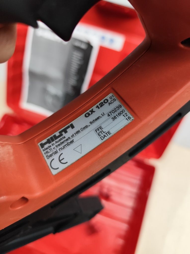 Hilti GX 120 містолет прямого монтажу по бетону Хілті оригінал