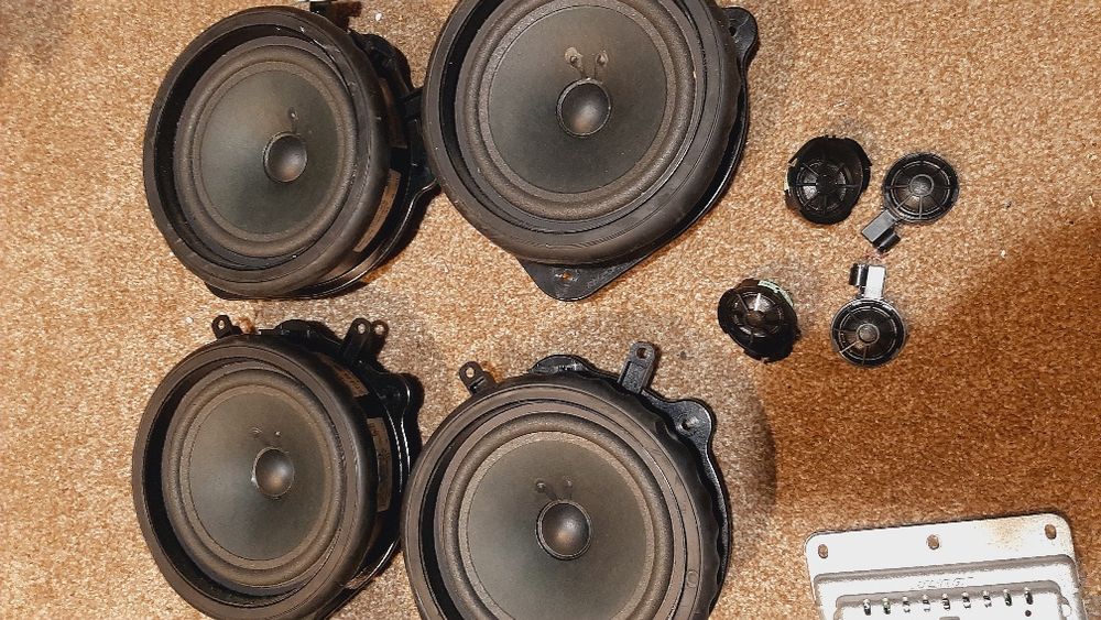 Audi a3 8p 08-12 Sportback Głosniki BOSE Wzmacniacz Subufer Wzmacniacz