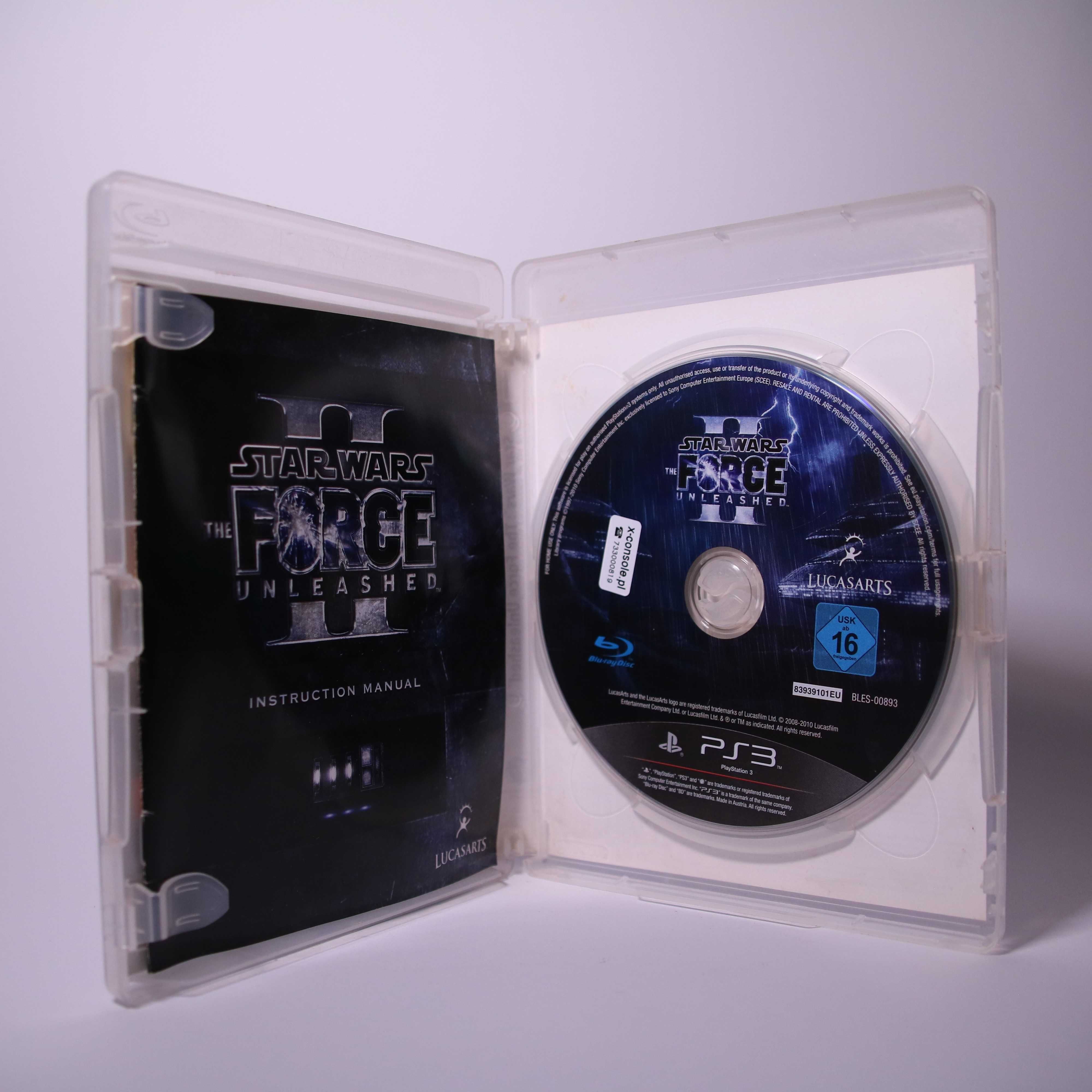 GRA Star wars the force unleashed II 2 PS3 EN