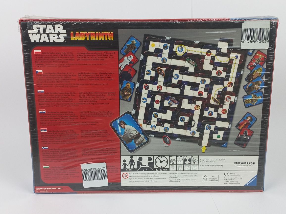 Star Wars Labyrinth Gra Planszowa NOWA