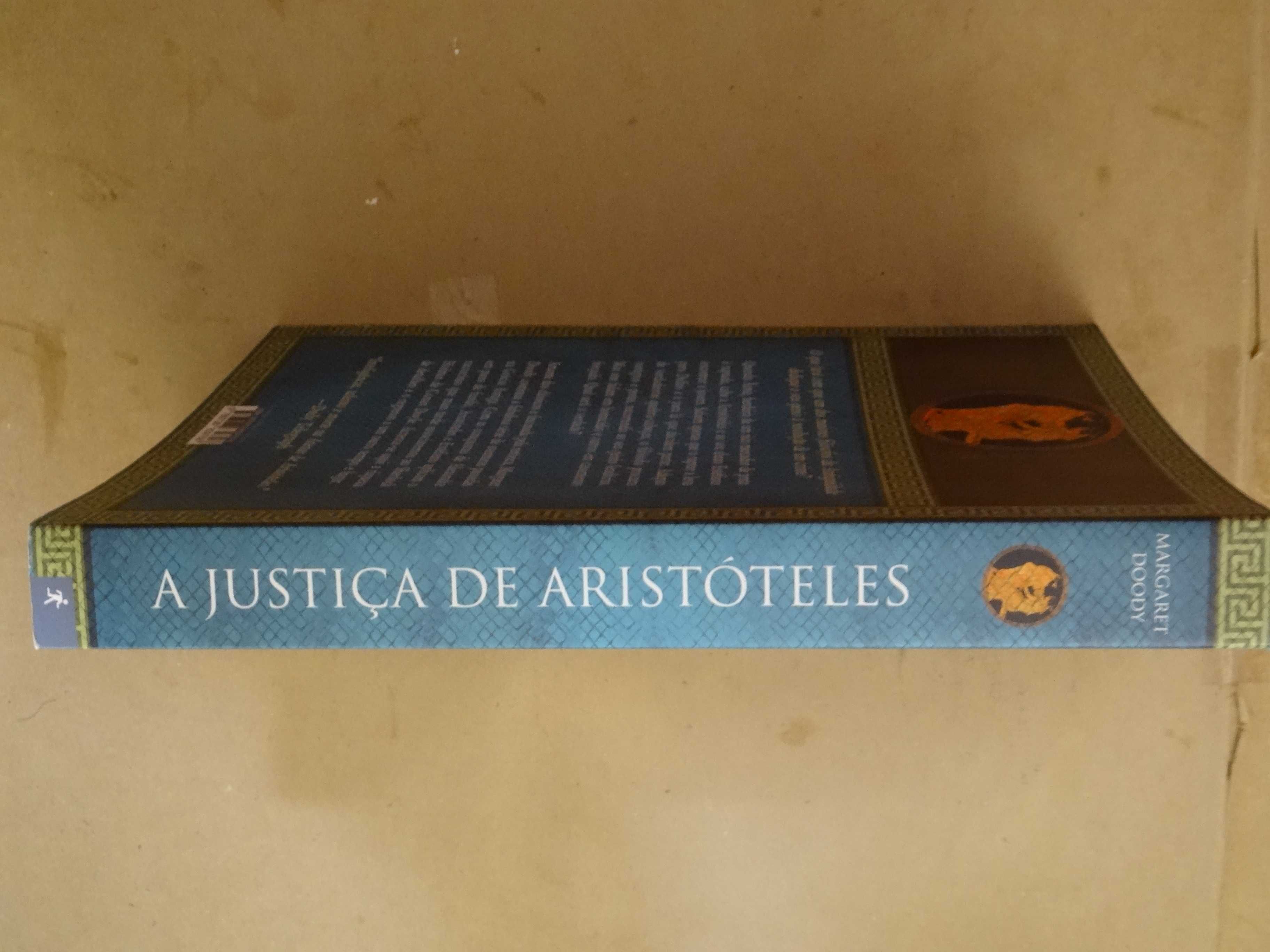 A Justiça de Aristóteles de Margaret Doody - 1ª Edição