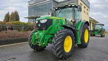 John Deere JD 6150R, AutoPowr 50 km/h, pneumatyka, przedni TUZ + WOM  Finansowanie 0% na 2 lata! Przetestuj ciągnik ZA DARMO! 6140,6155,6930