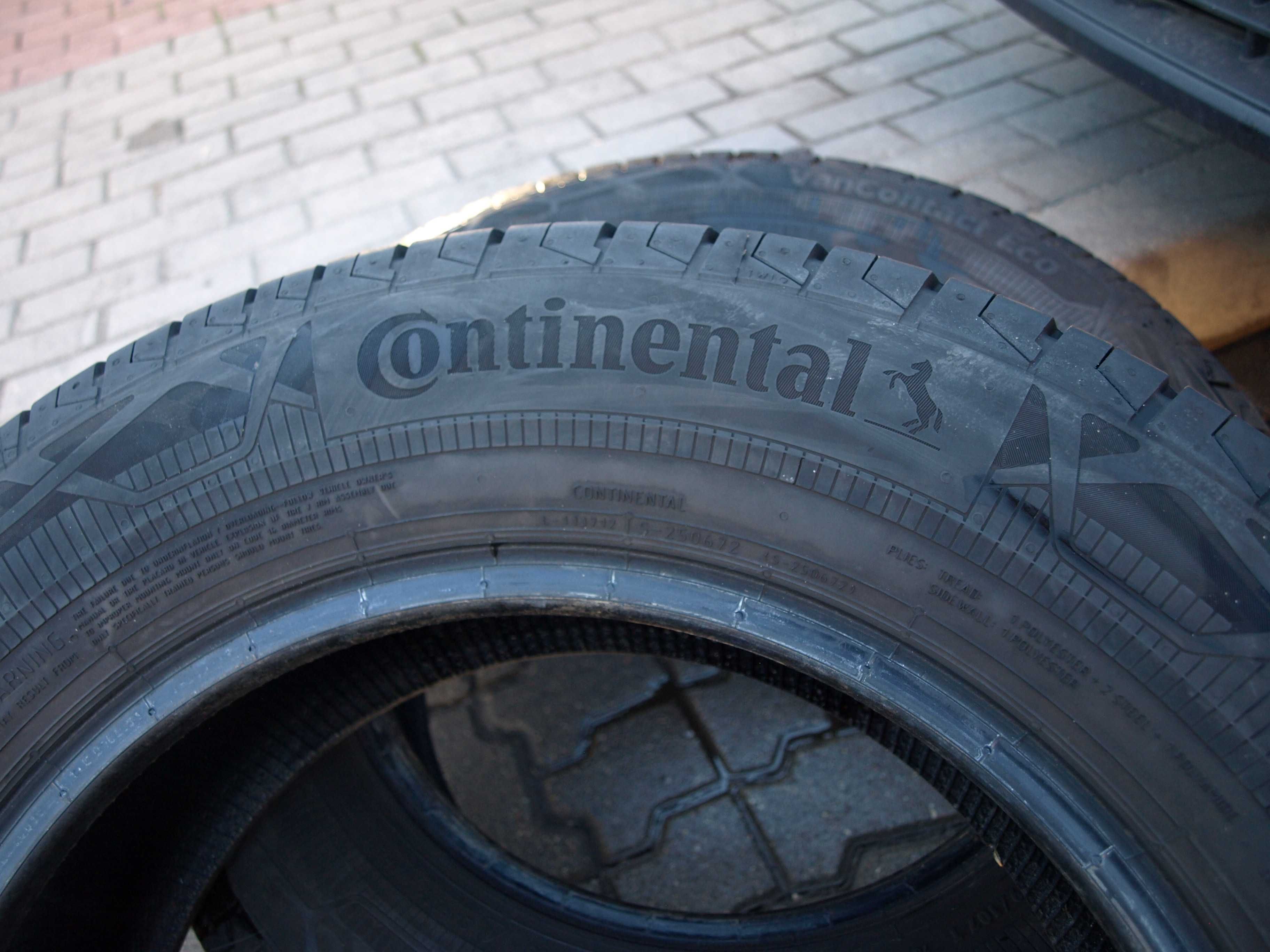 2 szt Opony Dostawcze letnie do Busa 215/65r16C Continental 2023 rok