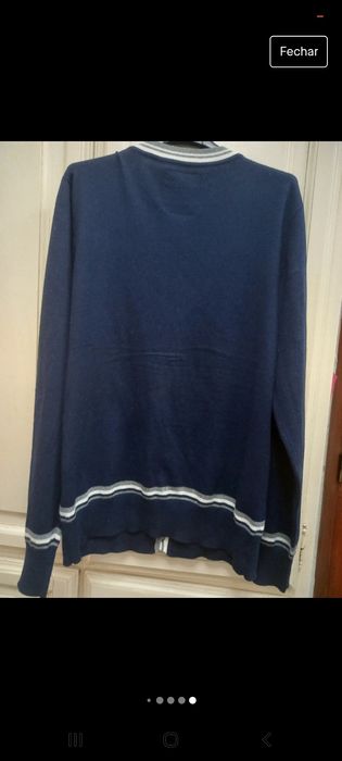 Casaco de malha de homem