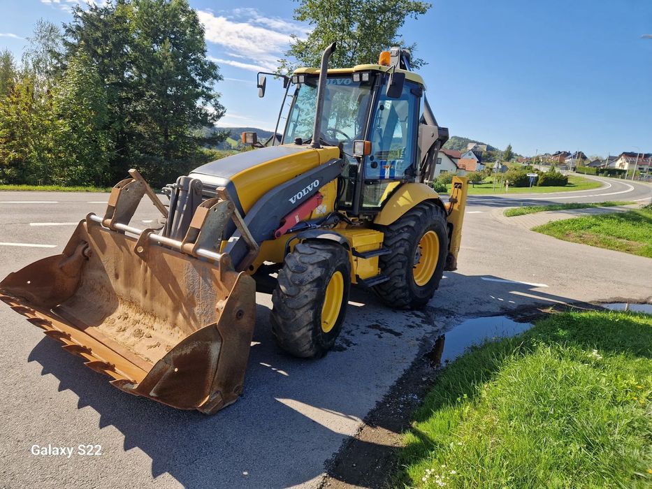 Volvo BL71  Koparko-ładowarka Volvo BL71 Joystick