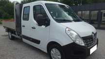 Renault Master  MASTER brygadówka doka dubel kabina 7-os skrzyniowy MAXI klima