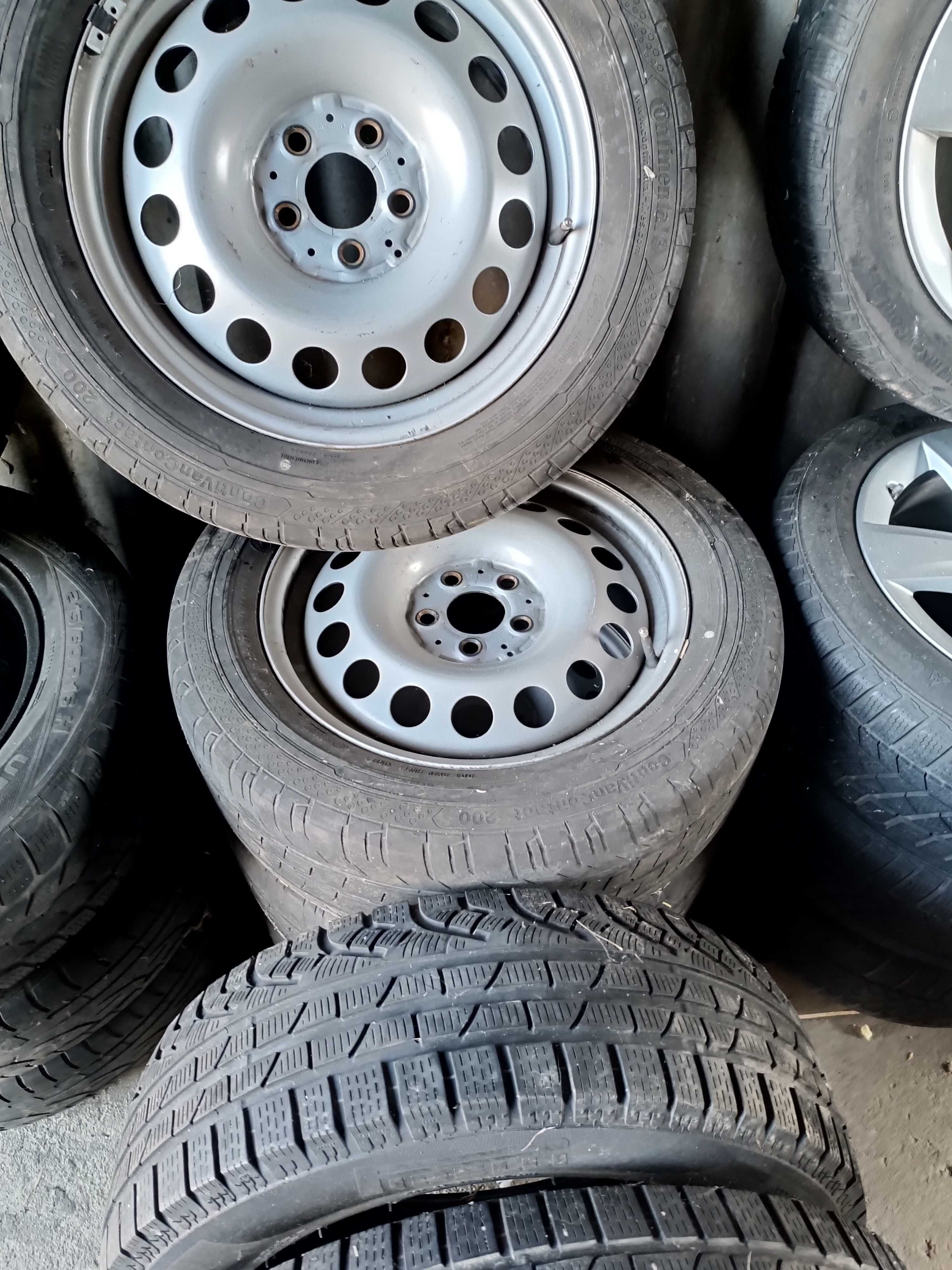 Felgi stalowe bus  5×112 r17 jak nowe opony letnie i zimowe
