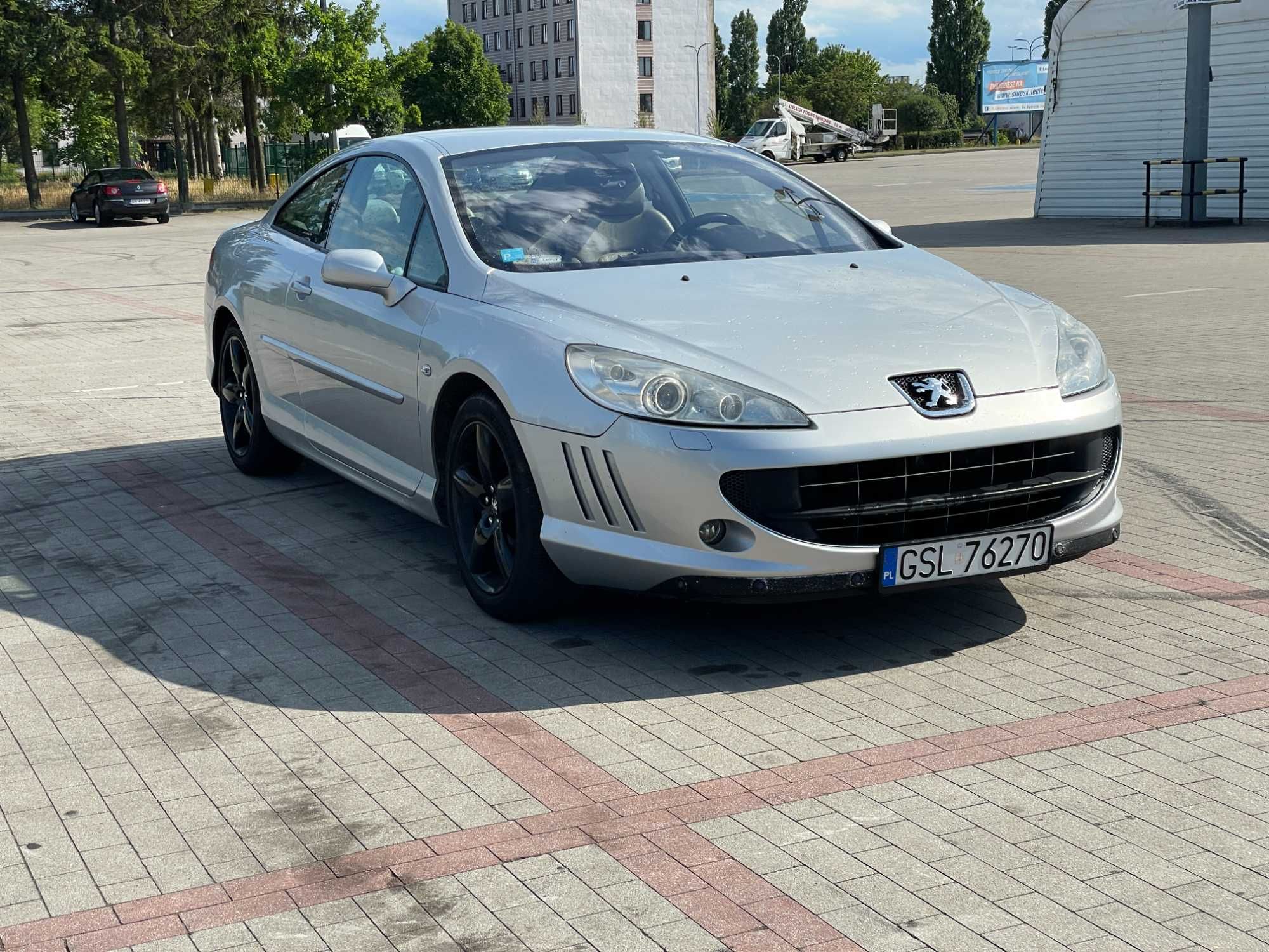 PEUGEOT 407 COUPE 2.7 HDI uszkodzony silnik