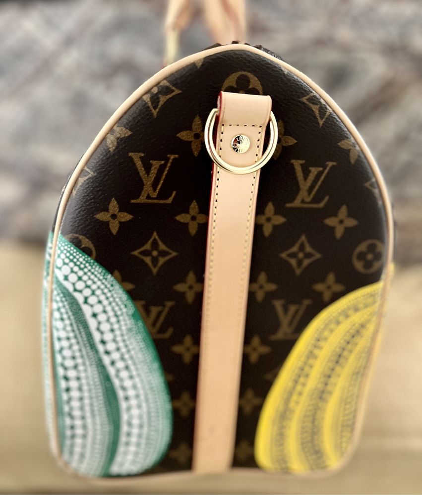 Женская спортивная сумка Louis Vuitton Keepall 45cm original б/у
