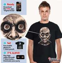 T-Shirt Zombie z ruszającymi gałkami ocznymi roz. XXL