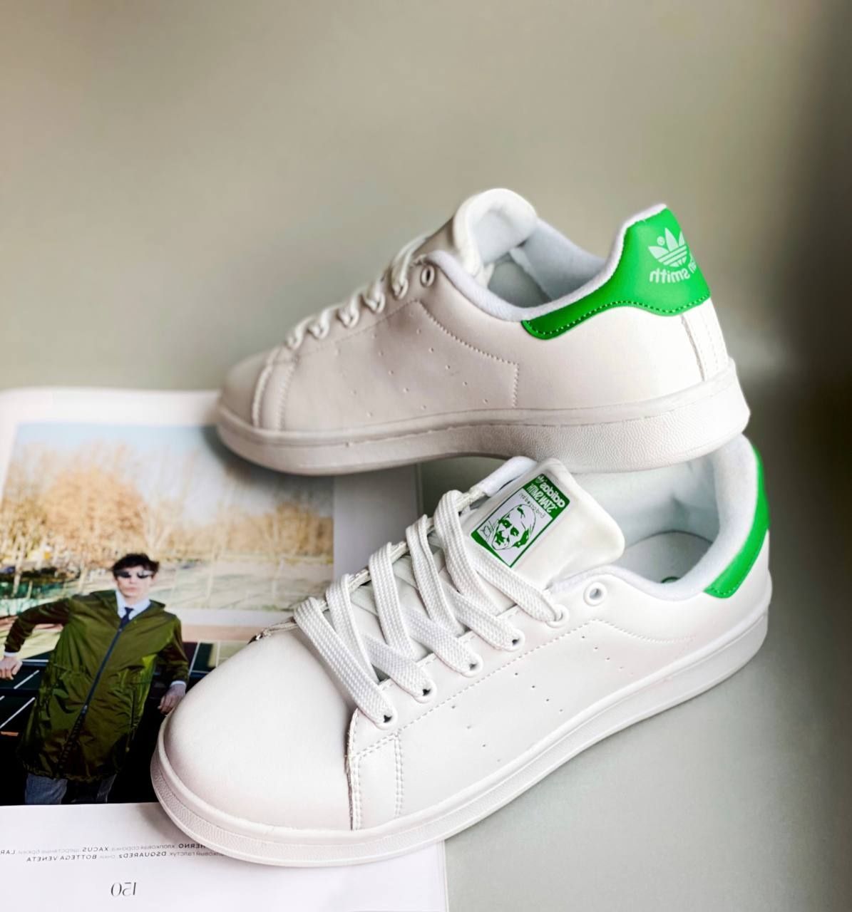 Кросівки ADIDAS STAN SMITH Green and White