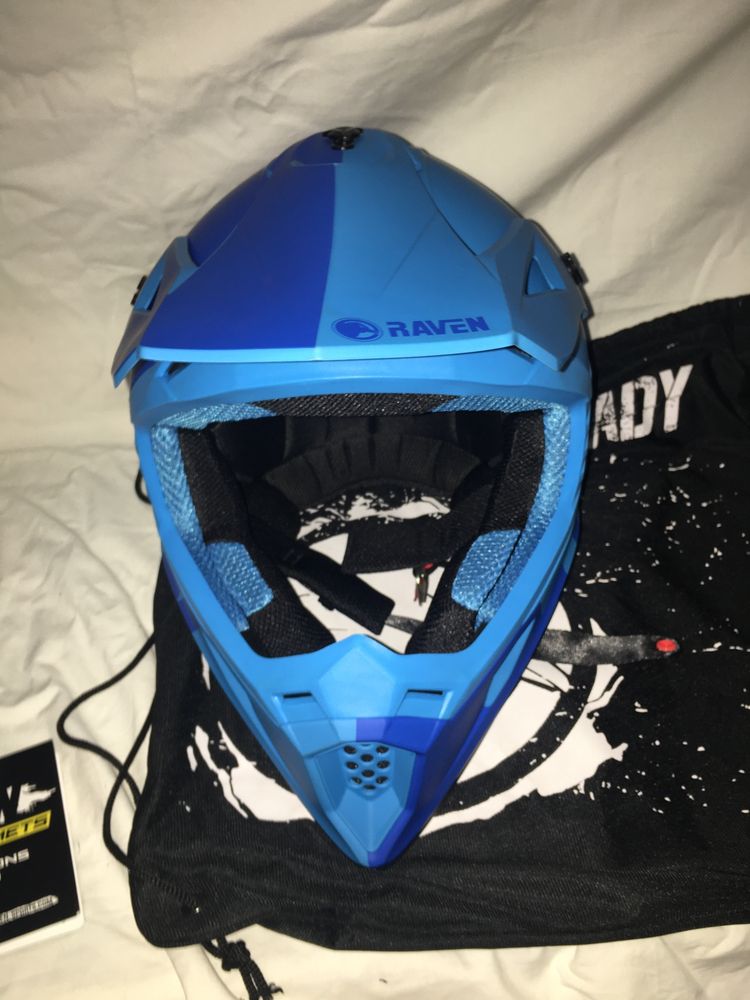 Capacete MX - Raven Airborn - Tam L