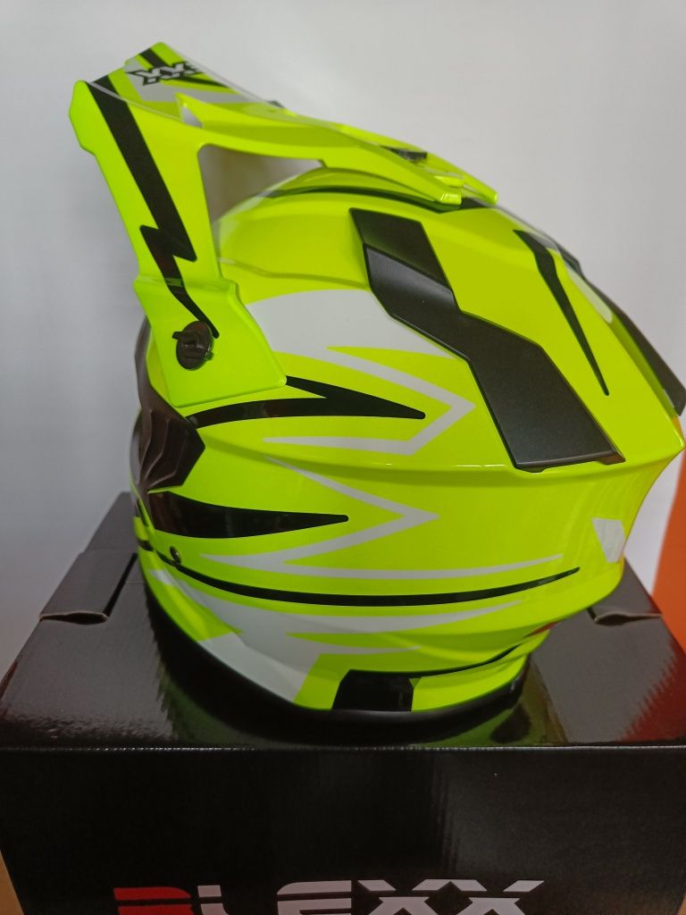 Kask dziecięcy CROSS quad ATV enduro BLEXX S M L XL