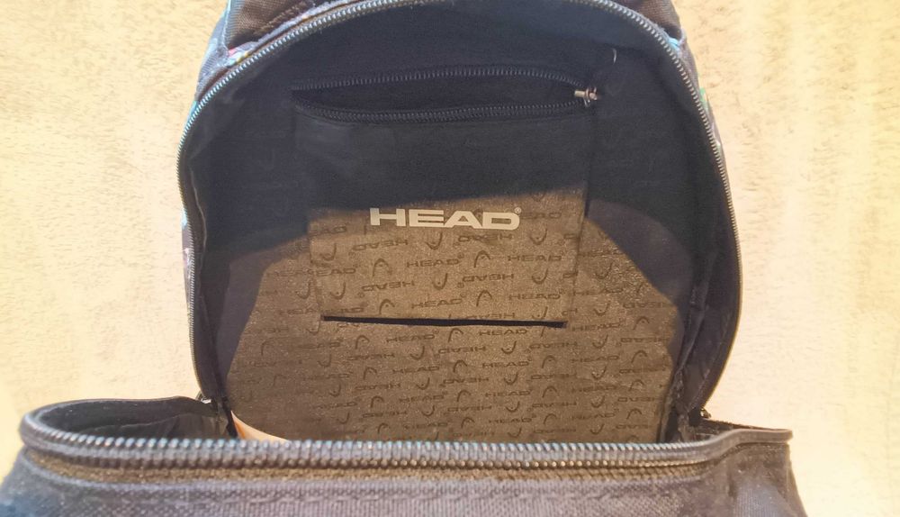HEAD Skateboards. 3 komorowy plecak szkolny. Ergoback. Stan dobry.