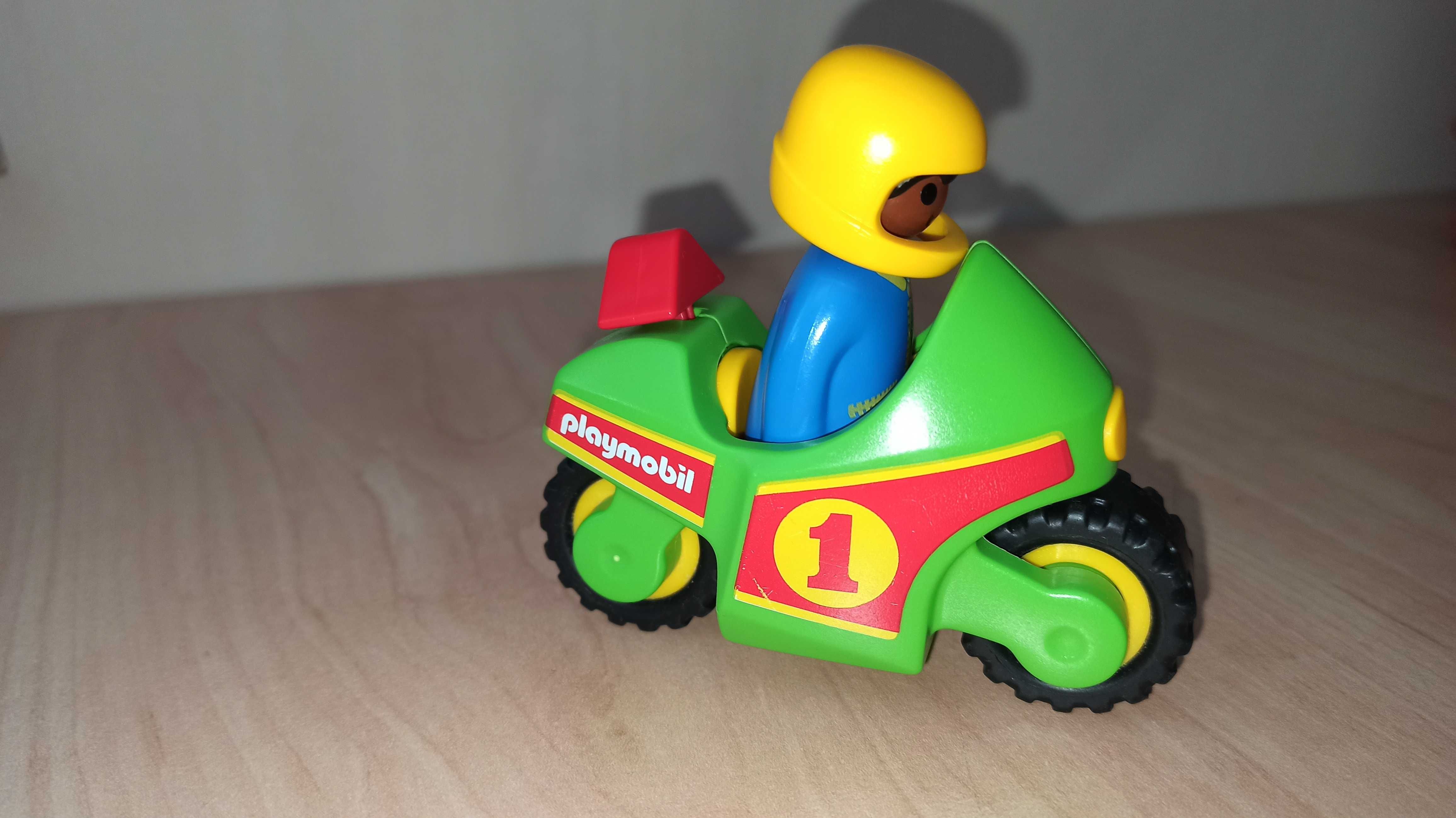 Playmobil мотоцикл 123 6719 Moto De Carreras