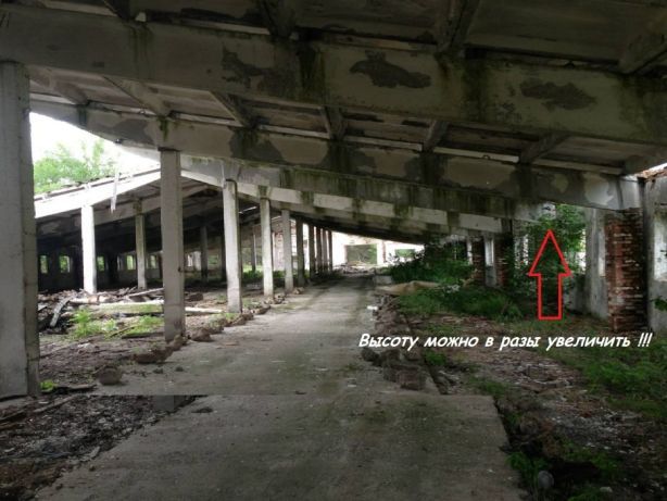 Продам ангар коровник телятник свинарник 1740м2 30$/м2