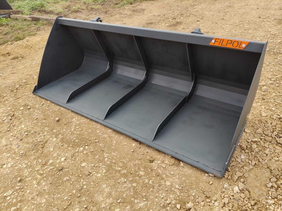 Łycha łyżka 2,4m do tura ładowacza na euro ramkę Producent Filpol