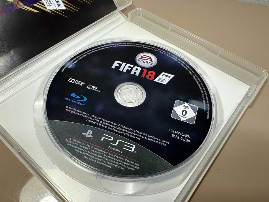 PS3 FIFA 18 EDYCJA LEGACY Super Stan Polskie Wydanie DUBBING PL