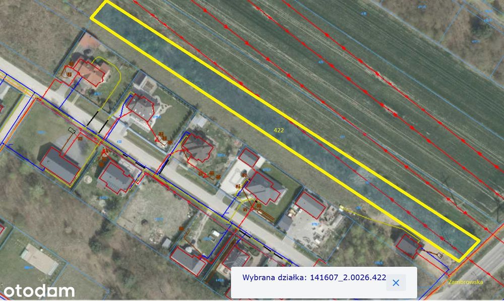 Działka Podborze 4000m