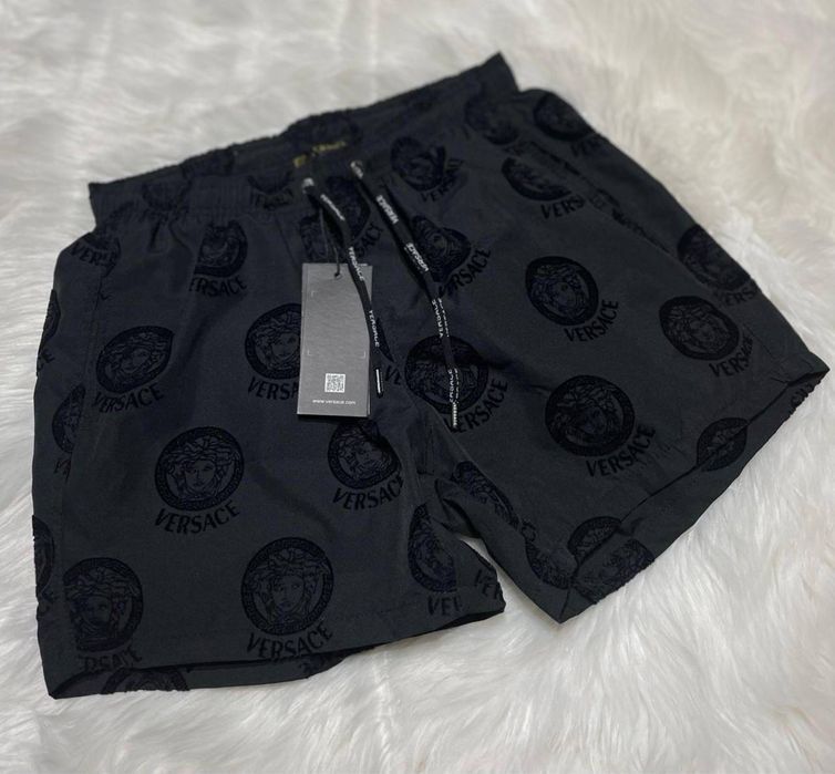 Шорты плавательные Balenciaga пляжные белые для бассейна мужские