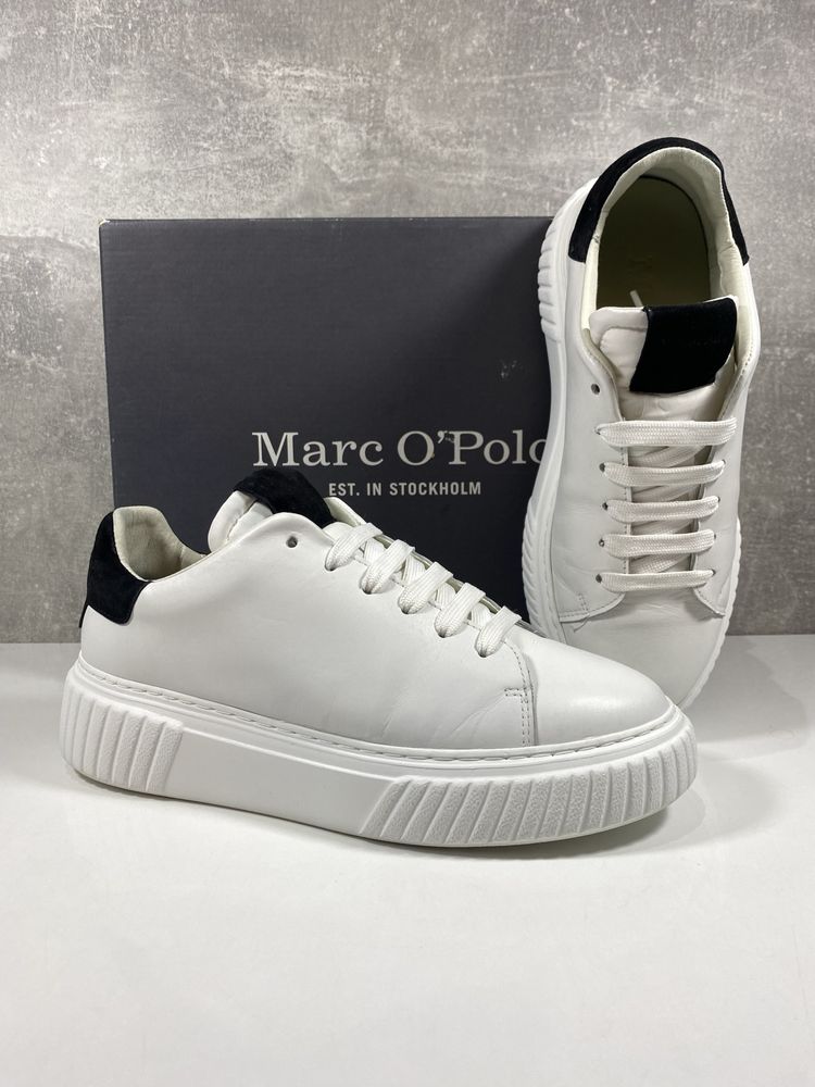 Sneakersy Marc O'Polo biale rozmiar 39