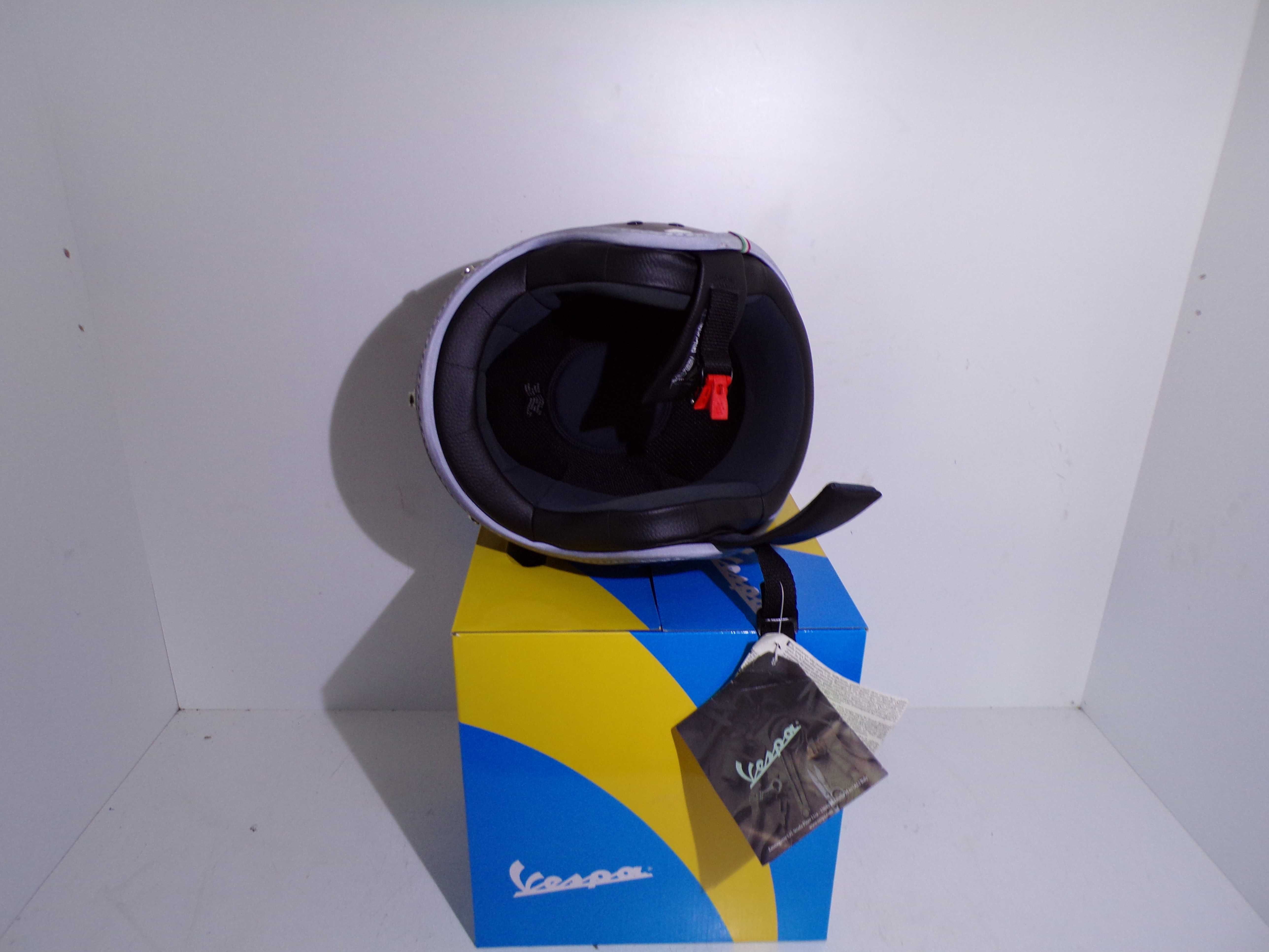 VESPA Kask Otwarty Czarny Mat BLACK MAT Typu *JET* Roz. XL Oem.