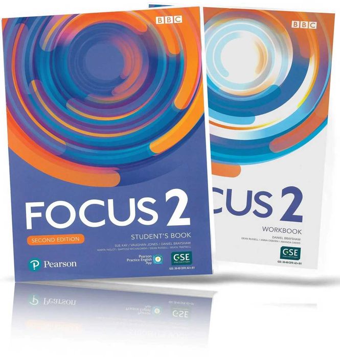 Focus 1, 2, 3, 4, 5 Student`s book+ Workbook, комплект