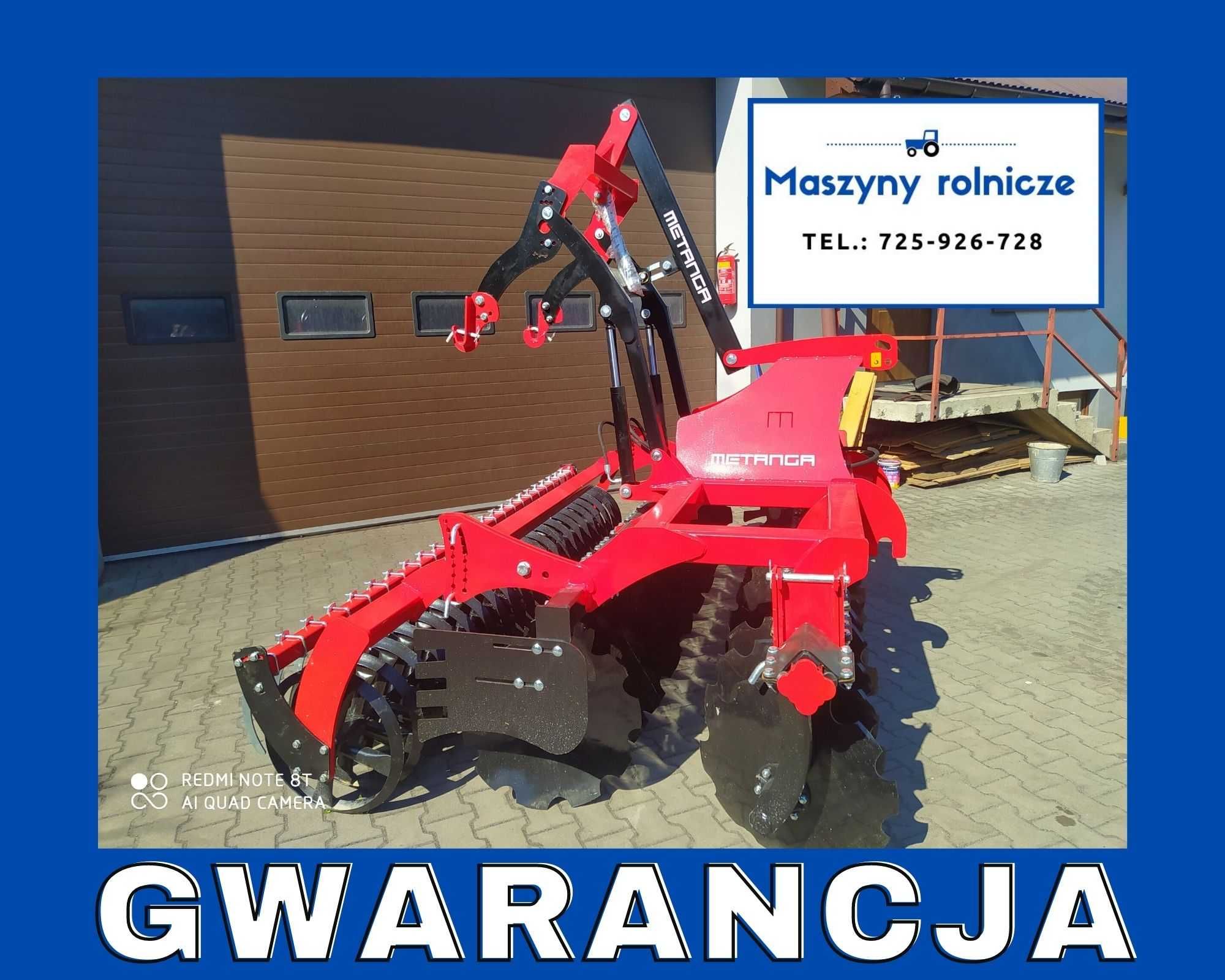 Agregat talerzowy uprawowo siewny Metanga 3m! Transport! Wysoka jakość