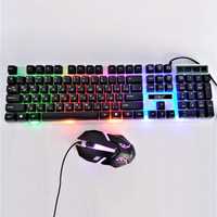 Комплект клавиатура + мышка UKC K01, с подсветкой
