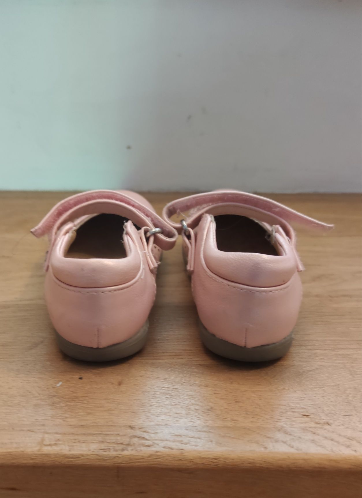 Pantofelki pantofle balerinki baleriny baletki F&F 23 pudrowy róż