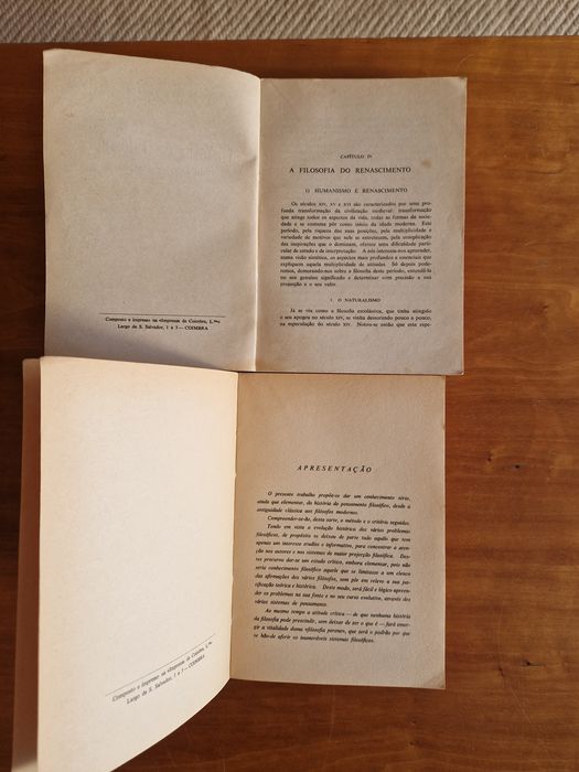 "História da Filosofia", Franco Amerio, 4.ª Ed. 1968
