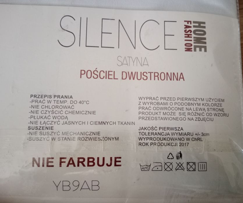 Pościel satynowa 200x220 i 2x70x80