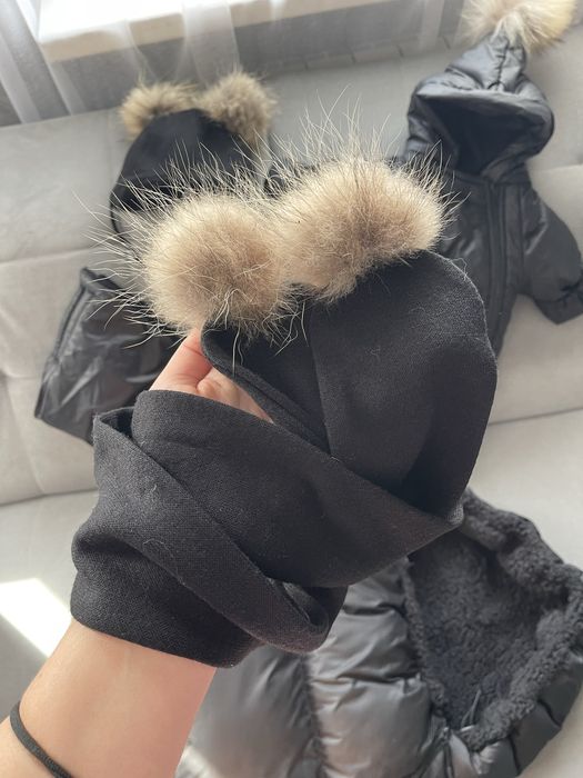 Комбінезон зимовий чорний