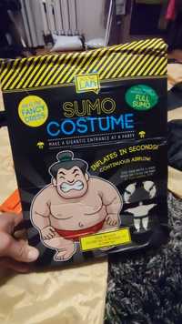 Nowy pompowany sumo kostium