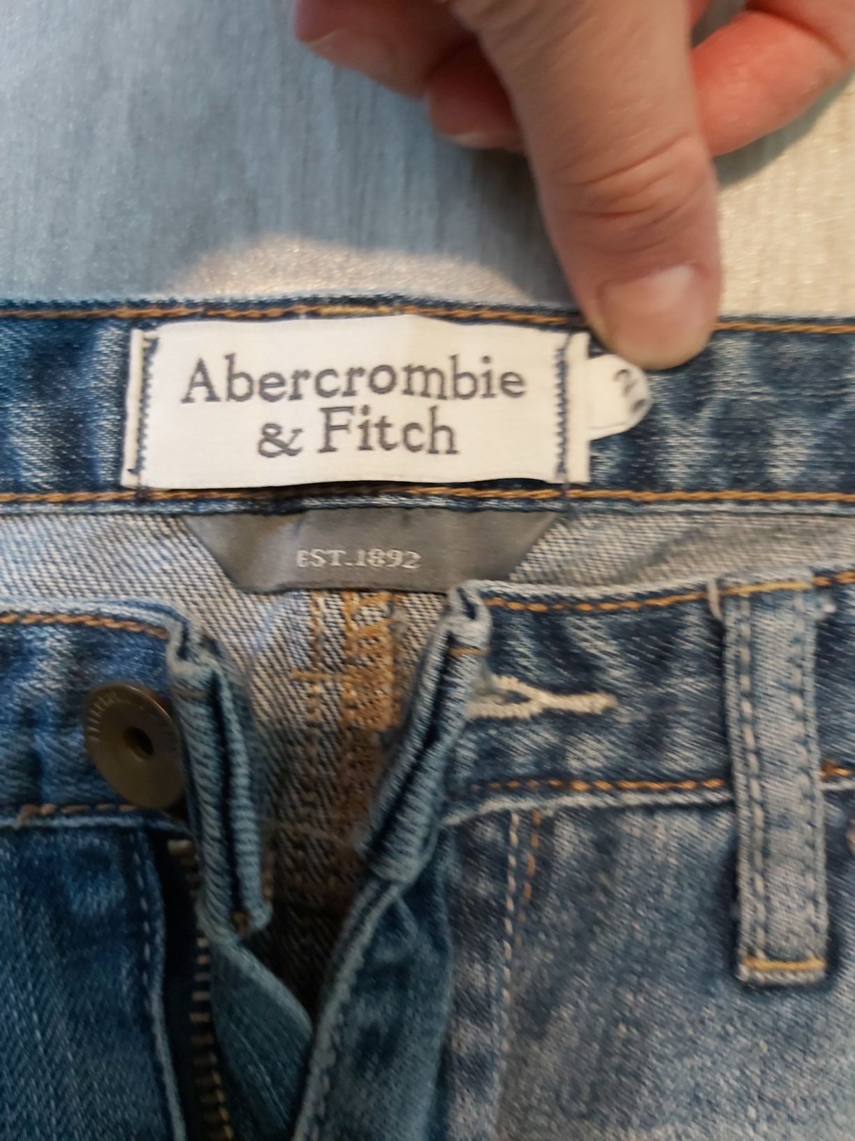 Spódnica jeansowa Abercrombie and Fitch