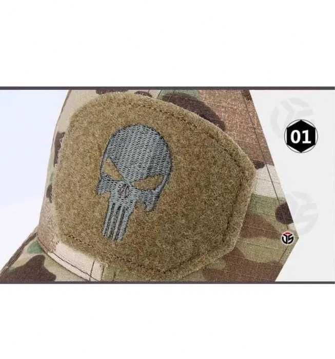 Військова кепка Каратєль мультикам армійська бейсболка Punisher кепка