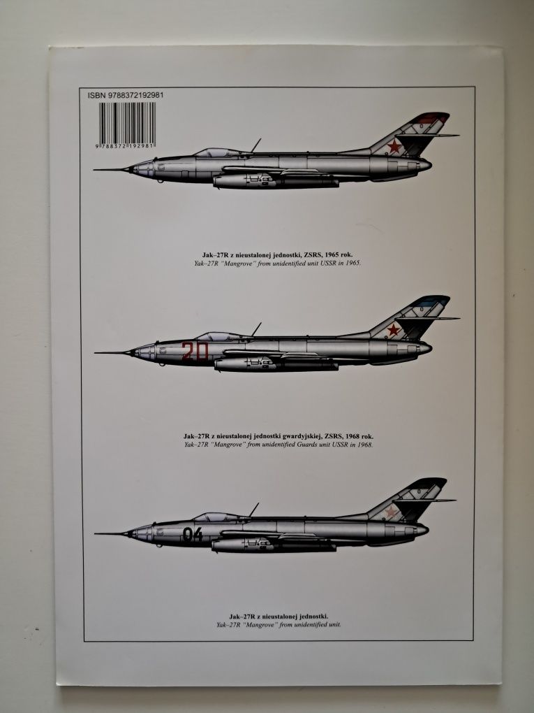 Wydawnictwo Militaria nr 298, "Jak-27R Mangrove", 2008r.
