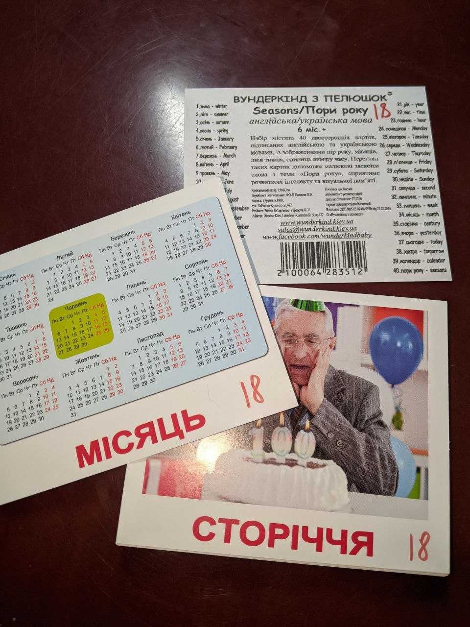 Вундеркінд з пелюшок англо-українська валіза 21 набір. Доман б/у