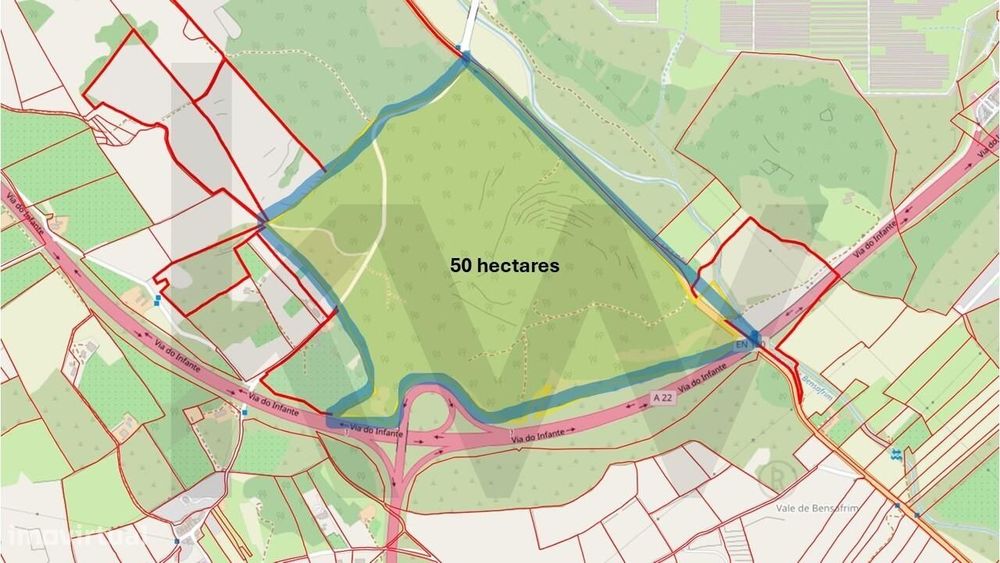 Terreno em Lagos, Distrito de Faro, na União das Freguesias de Bensafr