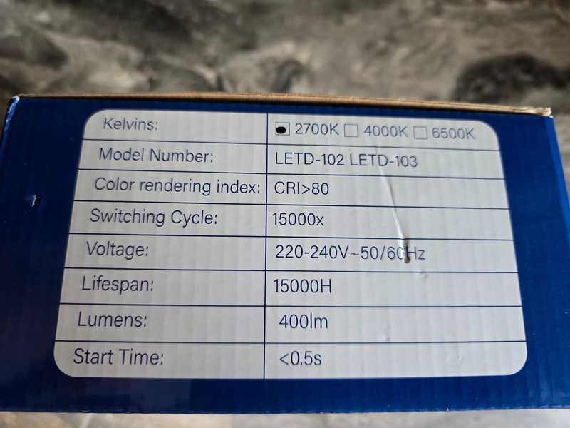 oczko sufitowe led 10 szt