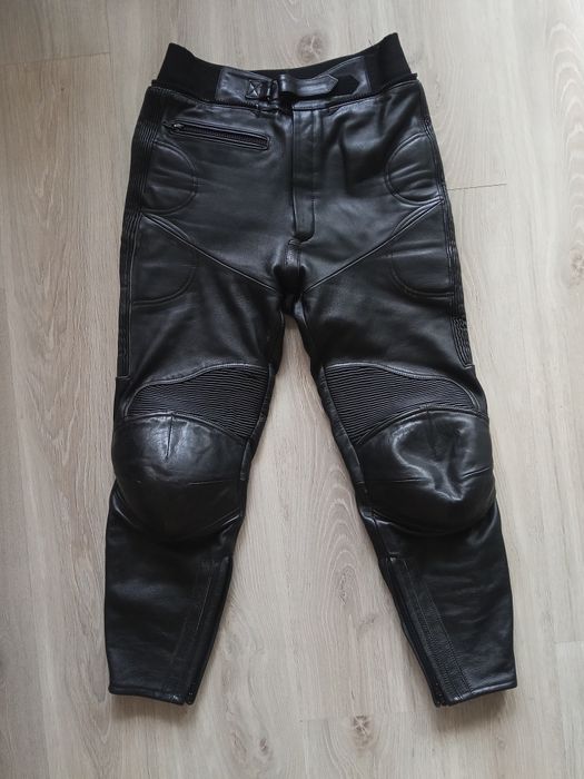 IXS professional original мото штаны натуральная кожа, размер 48-50.