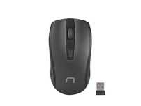 Mysz bezprzewodowa Natec Jay 2 optyczna nano 2.4GHz 1600 DPI czarna FV