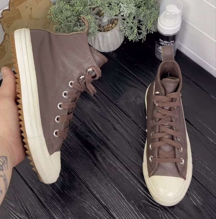 Кеди оригінал шкіряні converse унісекс