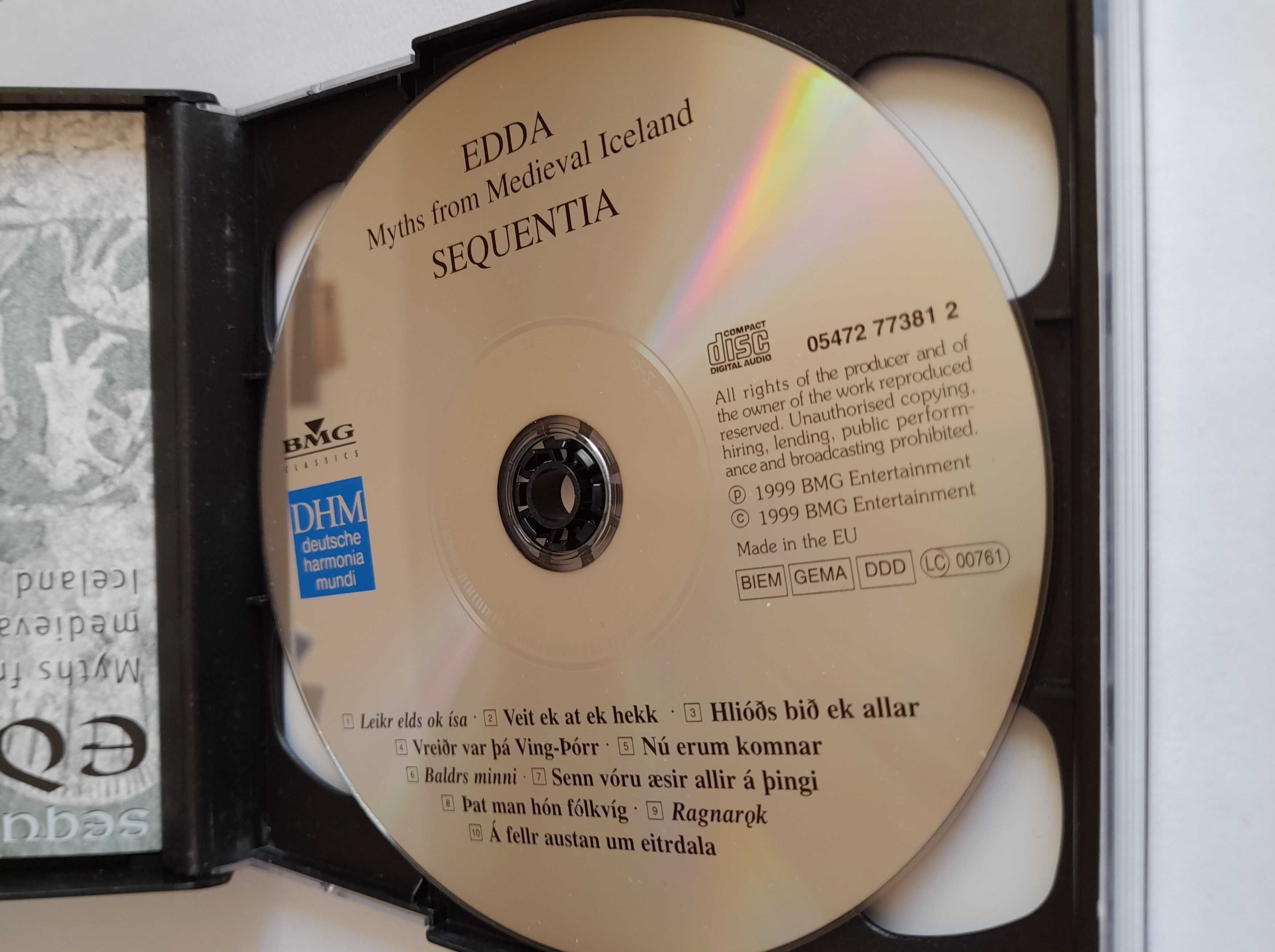 Edda - Myths From Medieval Iceland Sequentia CD