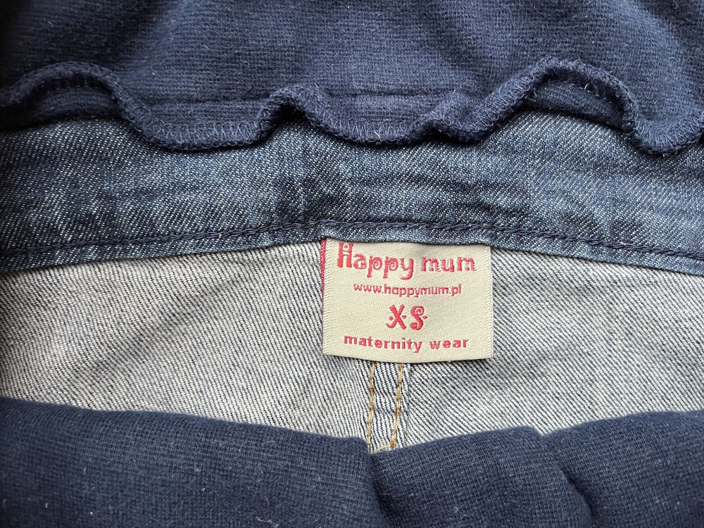 Jeansy ciążowe happymum r. XS