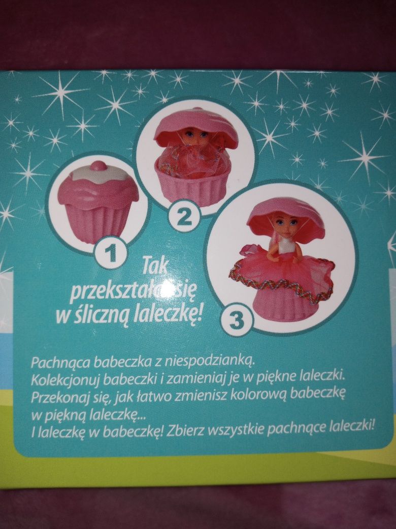 Nowa pachnąca laleczka babeczka