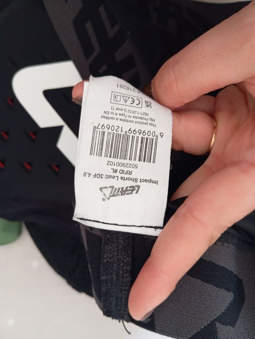 Calções proteção Leatt 3DF 4.0